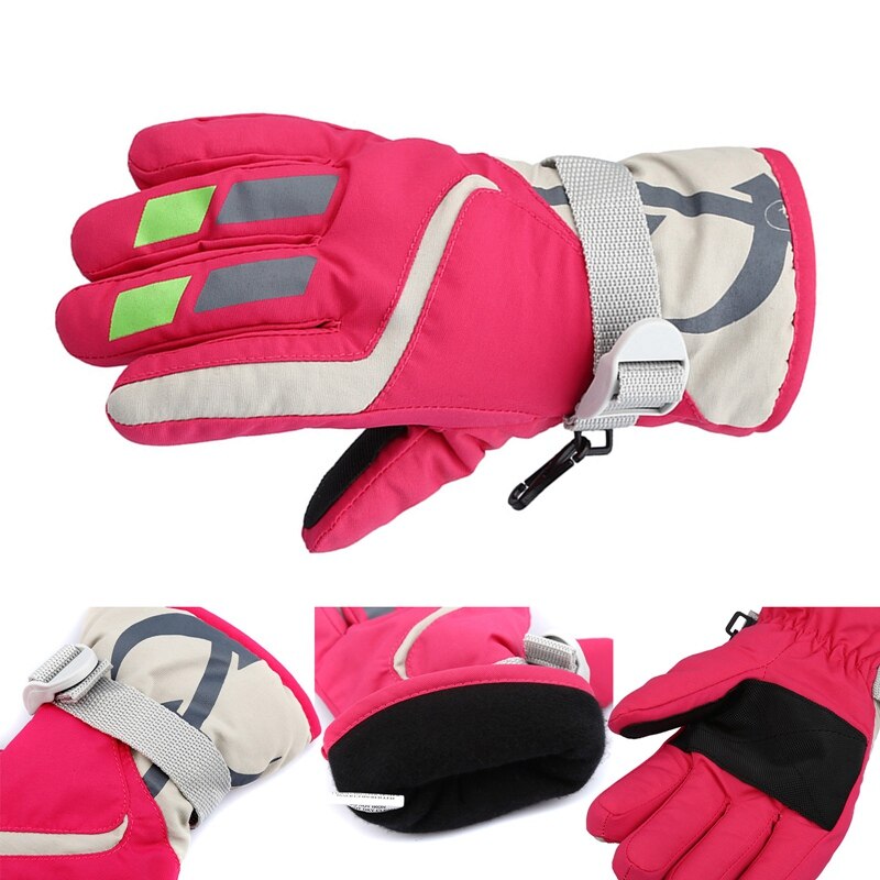Winter warme snowboard ski handschoenen mannen vrouwen kinderen sneeuw wanten waterdicht skiën ademend lucht