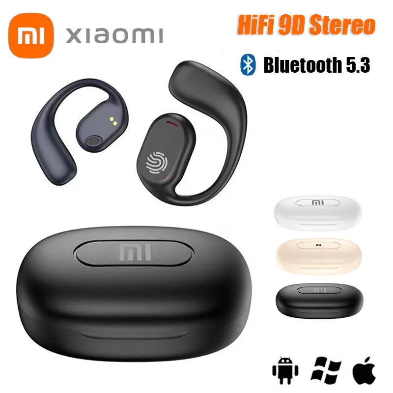 Xiaomi Beengeleiding Hoofdtelefoon Sport HIFI 9D Stereo Bluetooth 5.3 Hoofdtelefoon Waterdicht TWS Touch Control Ruisonderdrukking 2025
