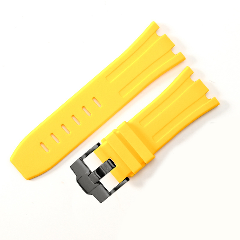 28 mm 30 mm wasserdichtes Silikon-Uhrenarmband für AP königlich Eiche Off-Shore 15710 1570 Gummi-Armbinde