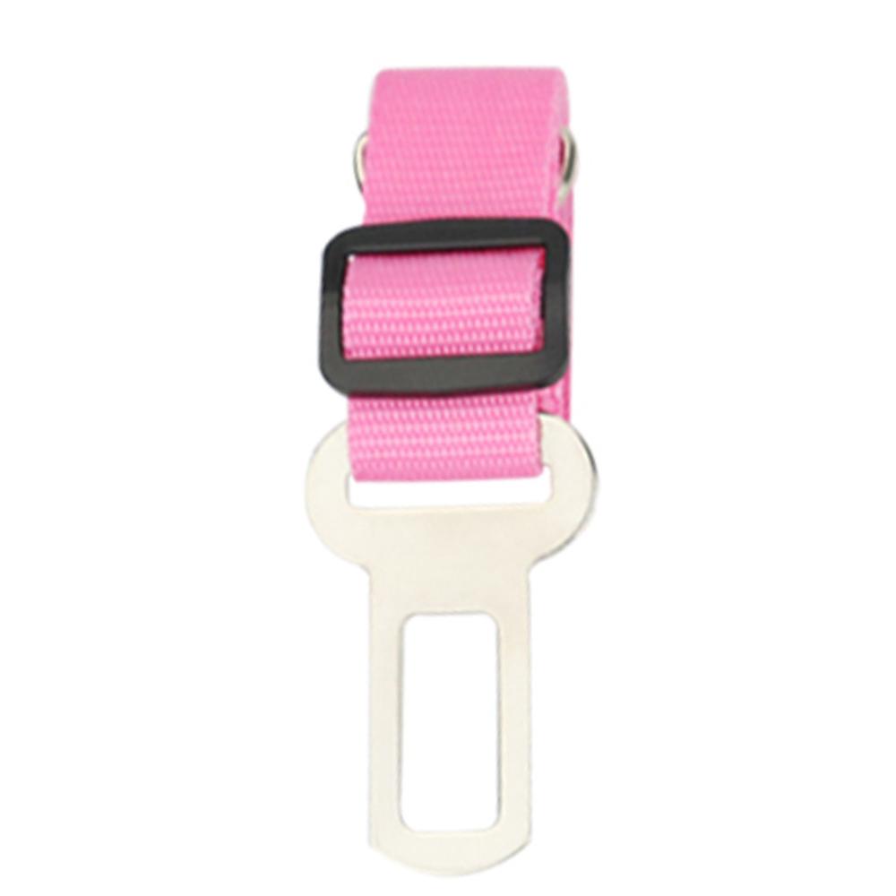 Hond Veiligheidsgordel Puppy Hond Veiligheidsgordels Harness Lead Clip Hond Levert Veiligheid Hendel Auto Tractie Producten: Pink