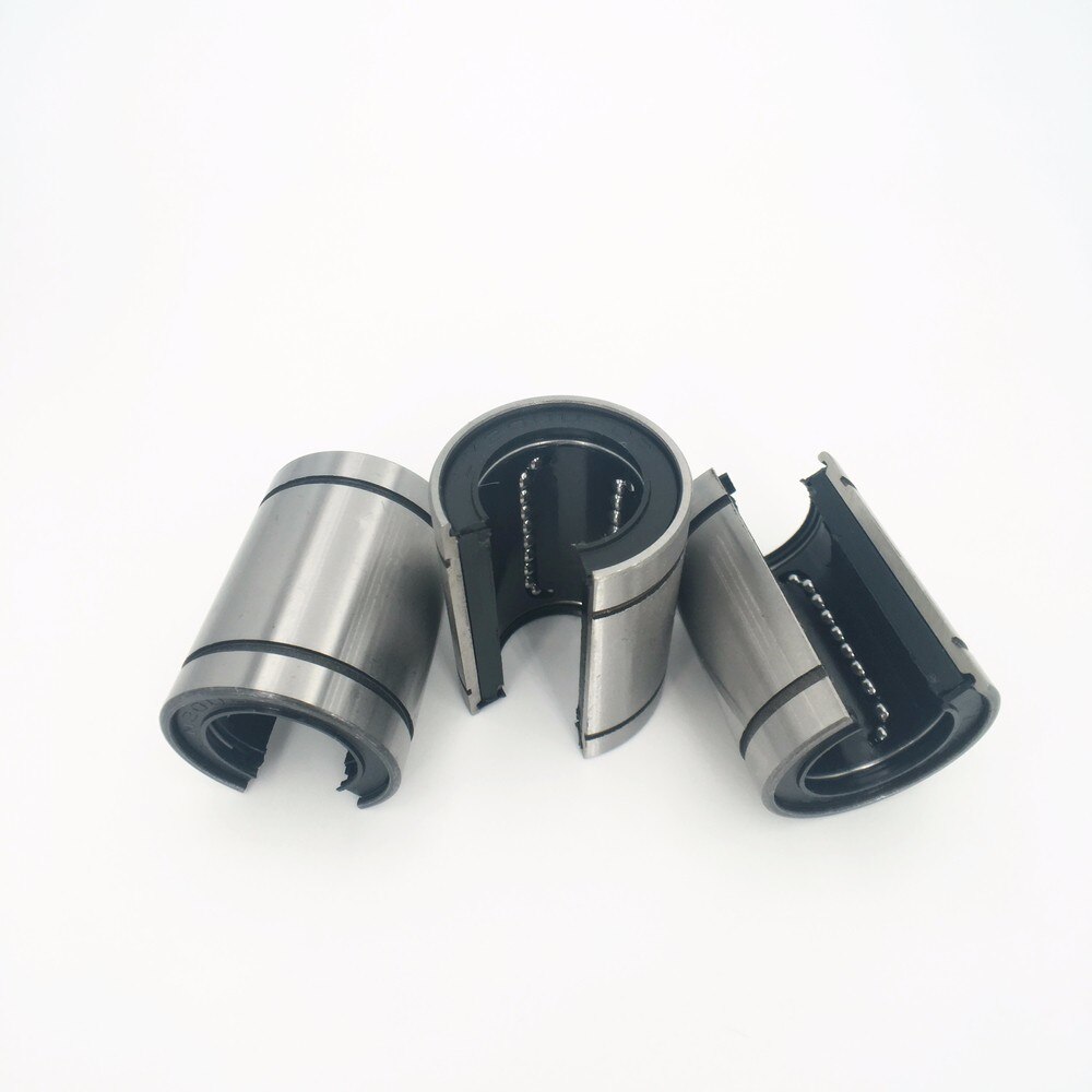 8 st/lot  lm12 uuop 12mm öppna linjära kullager 12 x 21 x 30 mm linjära lager bussning linjärt rörelselager