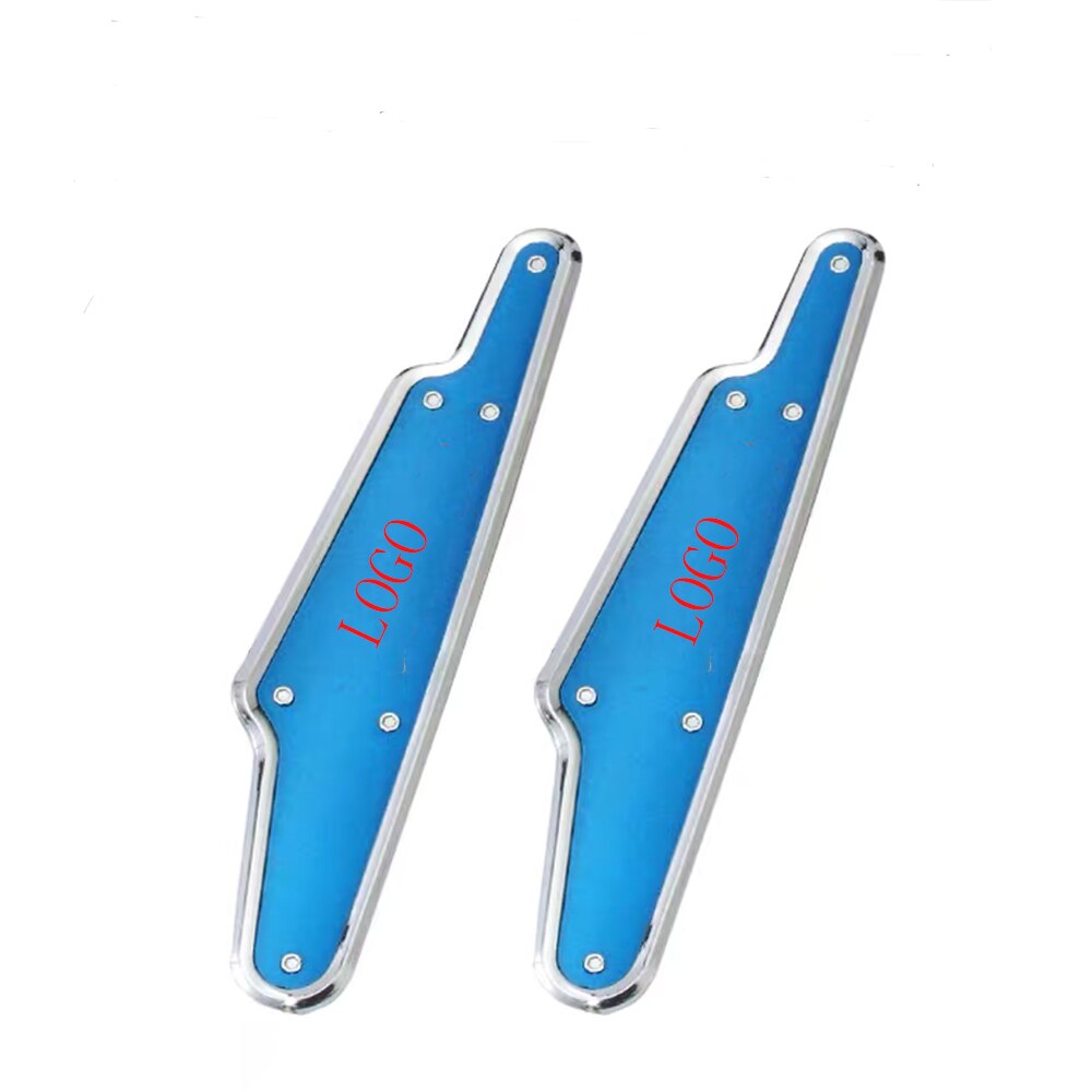 Automobile Wiper Pressurizer Boneless Wiper Pressure Plate Wiper Trim Support Supercharger: Yi-53 Blue
