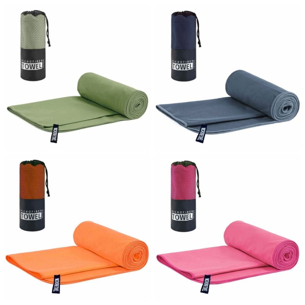 Toalha de secagem rápida de microfibra dupla face veludo toalha de fitness yoga de secagem rápida 40*80cm fibra ultrafina yoga