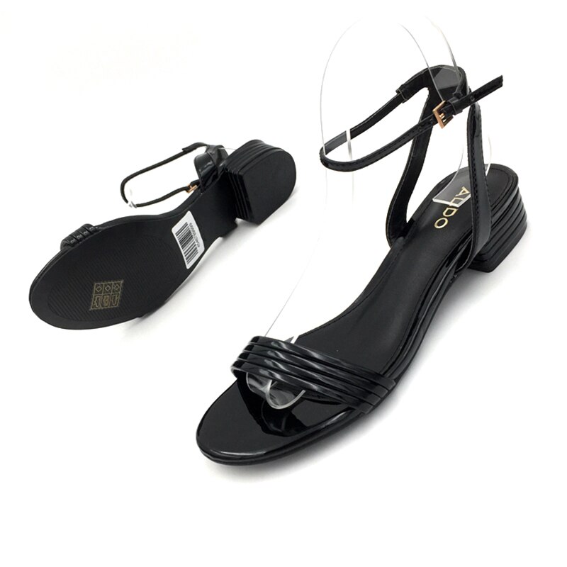 beroemde Romeinse gladiator sandalen vrouwen zomer retro slingback vierkante hak sandalias mujer gesp vrouwelijke sandale