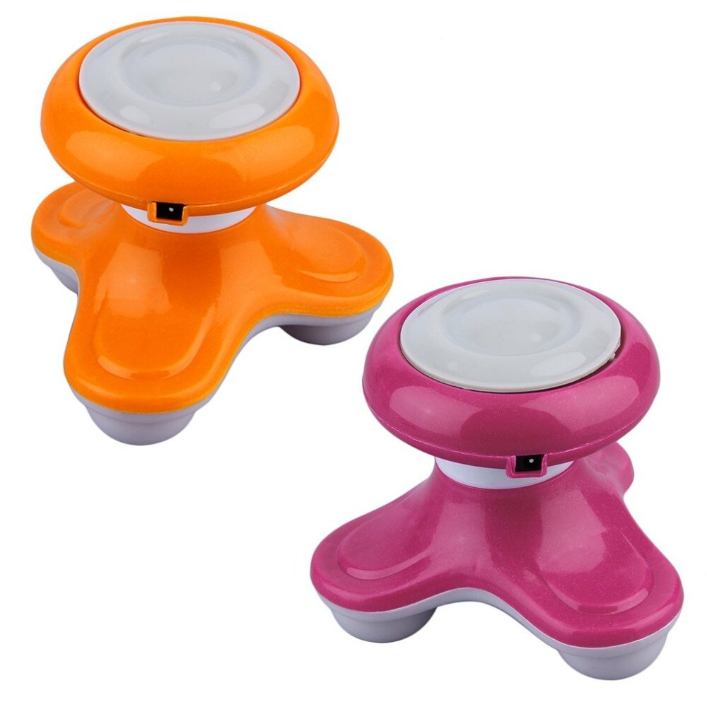 Masajeador de vibración de onda con mango eléctrico, Mini masajeador corporal de con USB y batería, aparato de masaje de cuerpo completo