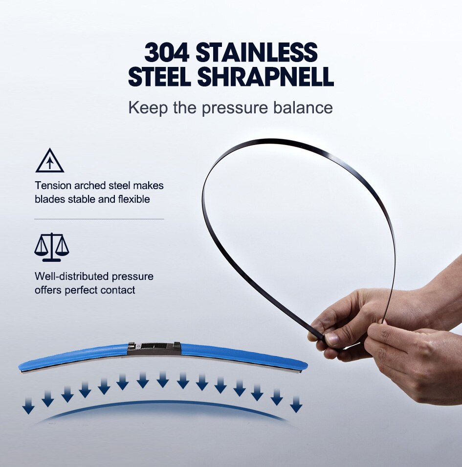 HESITE Colorful Windshield Wiper Blade For Toyota C-HR AWD GR Sport Koba 1.8 2.0 I Accessories Hybrid Wipers