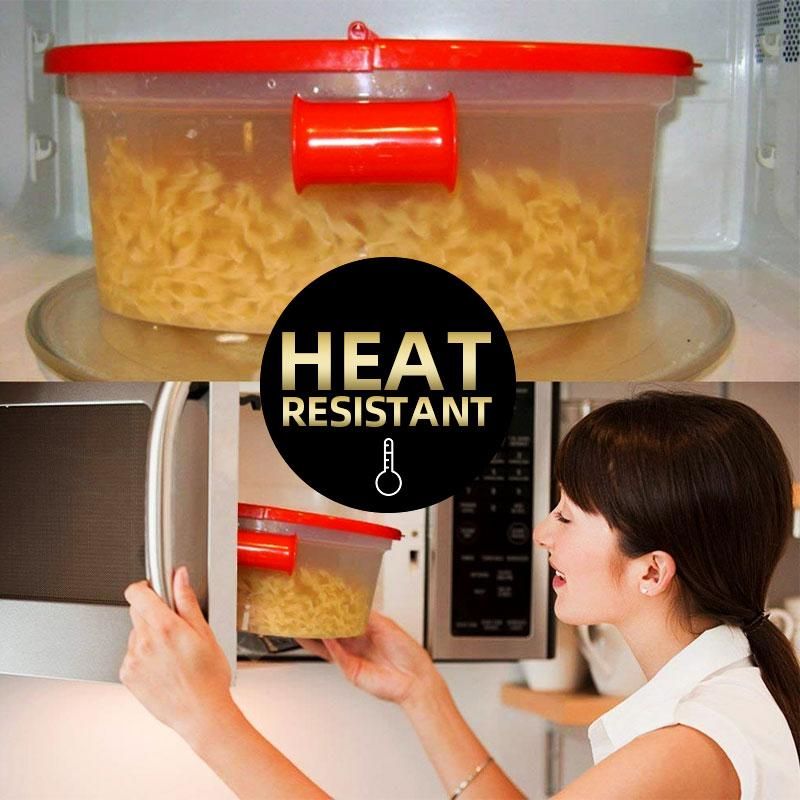 Mikrobølgeovn pasta maker maker komfur varmebestandig pp båd mikrobølgeovn damper båd sil mikroovn køkkenredskaber