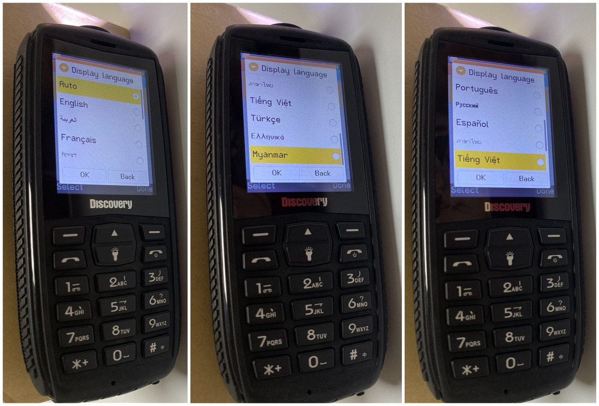 A13 Keyboard Botton Cellphone 3800mAh Strong Flashlight Waterproof Rear Camera Elderly Mobile Phone Earphone