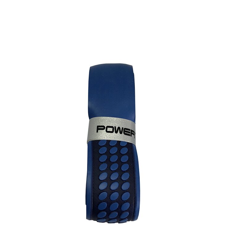 1Pc Retail Tennis racket handle grip tennis racket grip thick racquet sweatband grip pressure point badminton racket grip 1.80mm: blue
