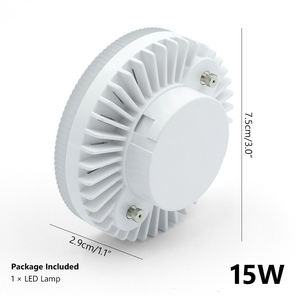 GX53 LED 18 W Led-lampe GX53 85-265 V Lampe Scheinwerfer 5 W 7 W 9 W 12 W 15 W gx53 Warme Kühle Weiße Licht Lamparas LED Für Schrank Beleuchtung: GX53 15W / Warm White