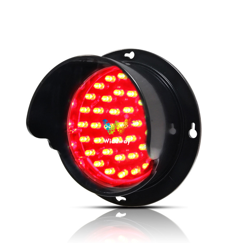 Promotieprijs Hoge helderheid DC 12V rood geel groen LED-signaallicht 100 mm verkeerslicht te