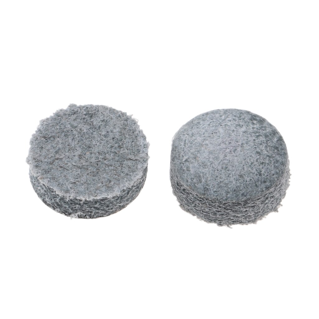 50pcs Cue Tips for Snooker Billiard Pool Cue Stick Leather Nine Ball Cue Tips Replacement Parts Entertainment 13mm