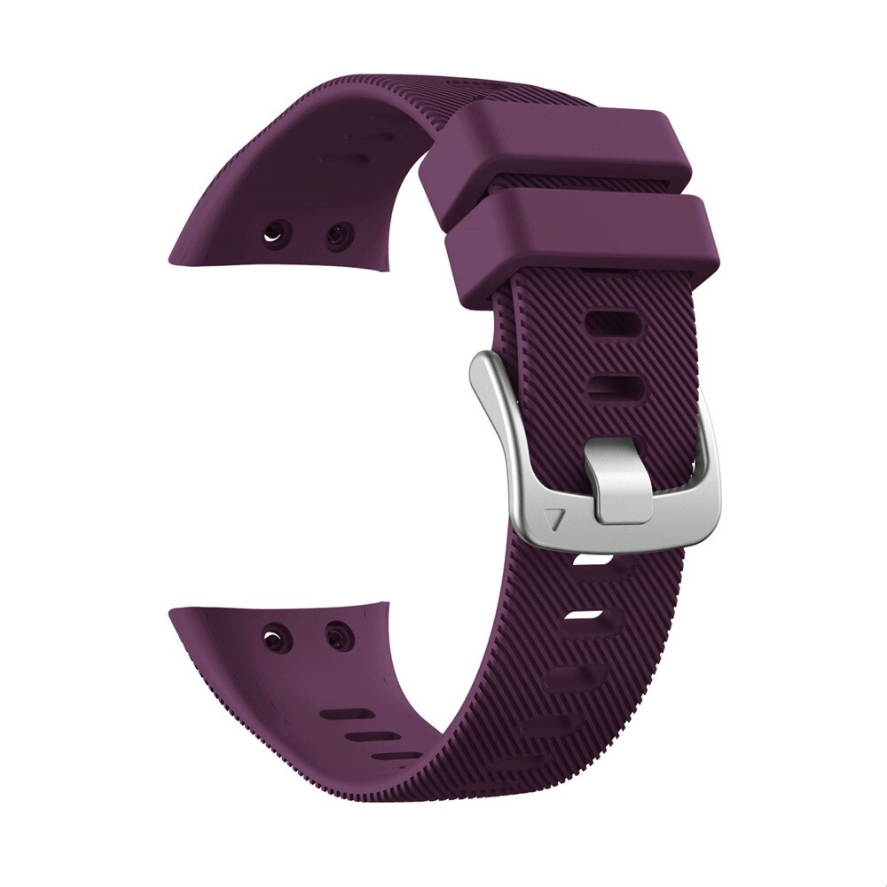 Silikon dla Garmin Forerunner 45 S moda zespoły sport bransoletka zamienna watchband dla Garmin Forerunner 45 smart watchstrap: Fioletowy / For forerunner 45
