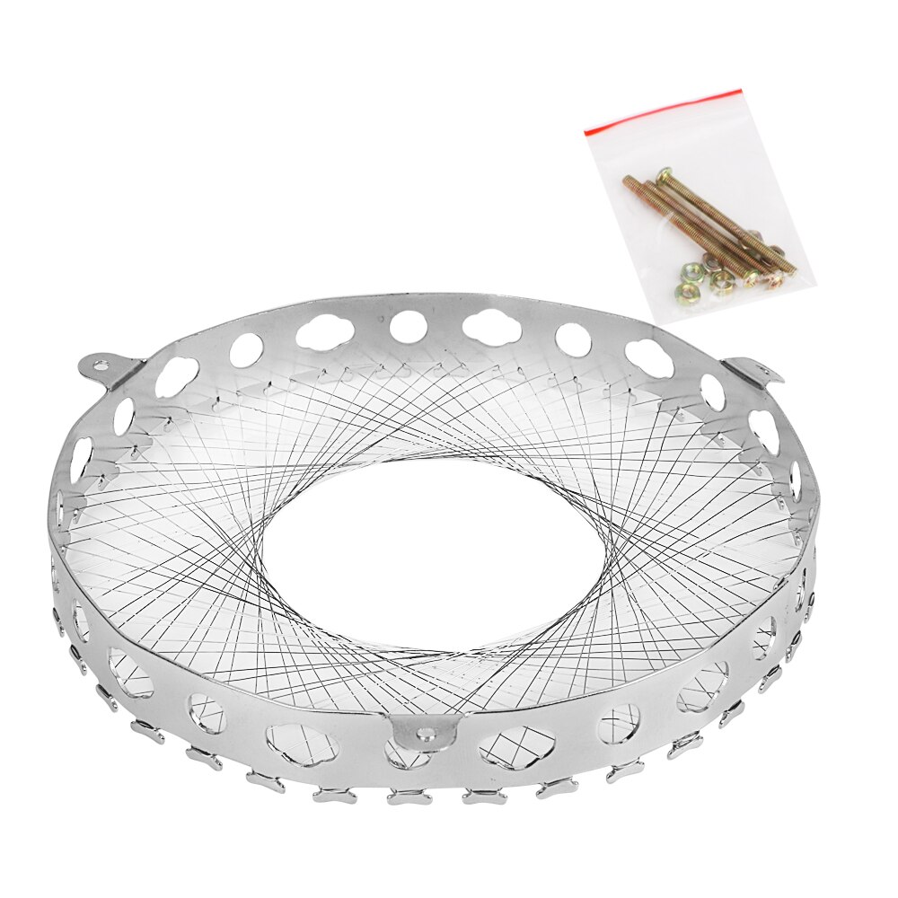 Energy Saving Round Mesh Gas Stove Torch Net Pot Stand Adapter Stainless Steel Aggregate Flame Windproof Cover Stove Accessories