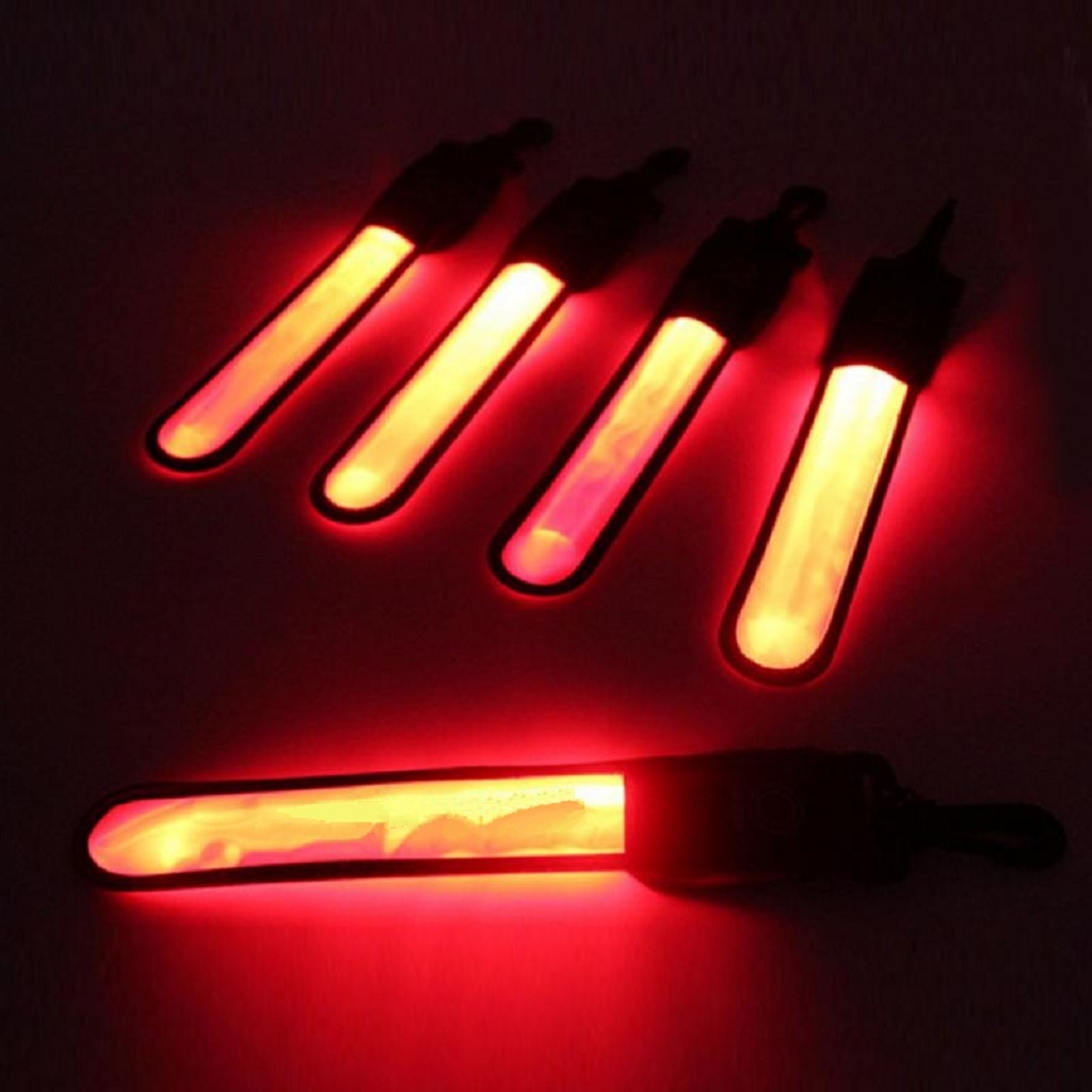 Magideal Rugzak Reflecterende Strip Fietsen Wandelen Tas Led Reflector Licht Nacht Zichtbaar Strap Band Veiligheid Wandelen Strips