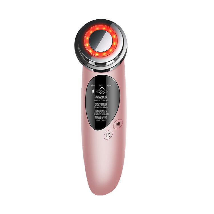 Face Skin EMS Mesotherapy Electroporation RF Radio Frequency Facial YSQ LED Photon Skin Care Tighten Beauty Machine