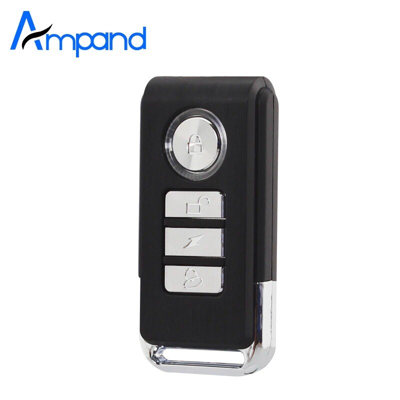 Draadloze Afstandsbediening Sleutel Voor Onze Pir Sensor Alarm Deur Security Alarm Fiets Trillingen Spot Alarm Ampand