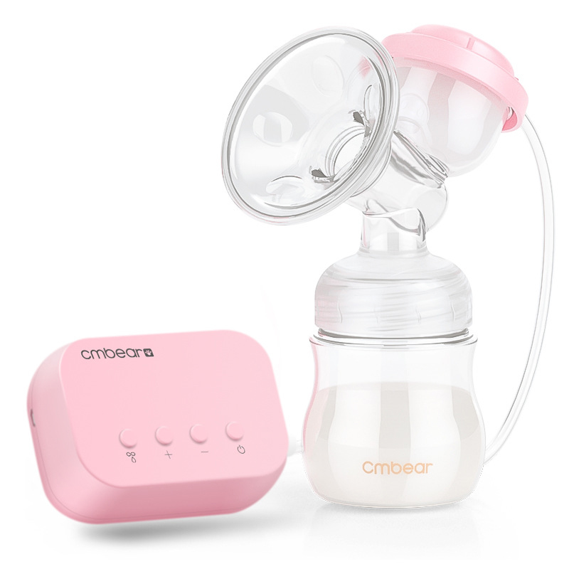 Baby Feeding Electric Breast Pump Pumps Breast Reliever Tire Lait Tiralatte Mothers' Milk Feeding Necessities Humalastor: Pink