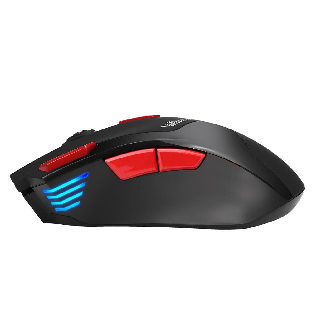 Wireless Mouse 2.4GHz Gaming Mouse Ergonomic Gaming Mouse 4800DPI USB Mouse Laptop Rechargeable Ergonomics Optical Mouse