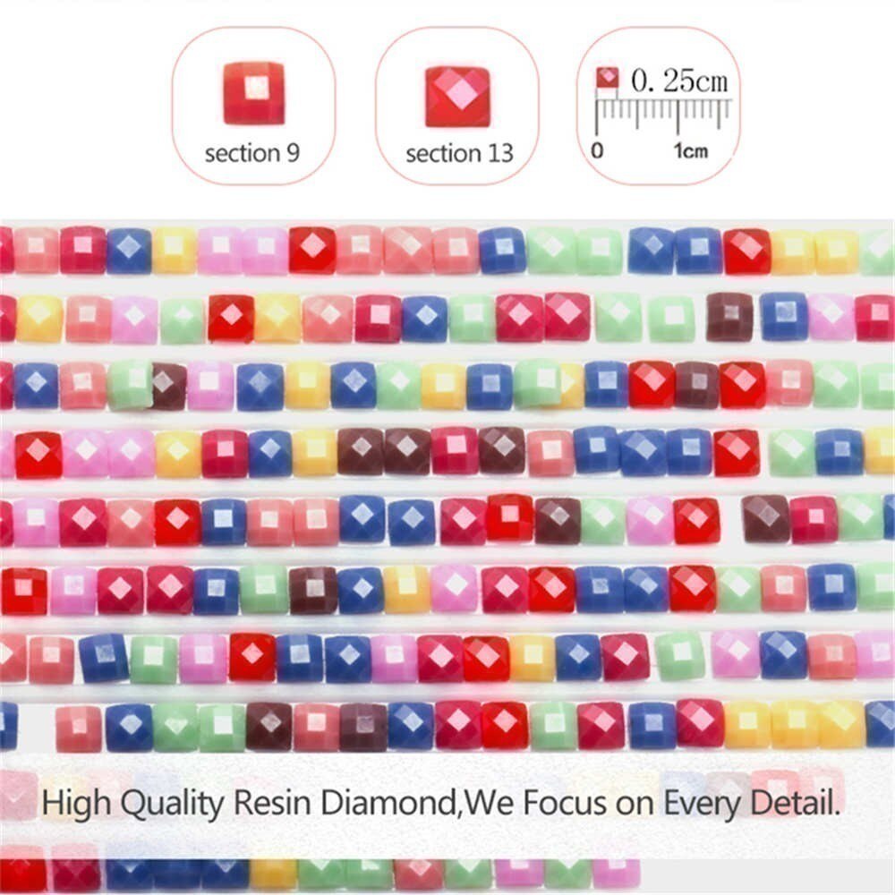Huacan diamant målning häst hel fyrkantig diamant mosaik flicka diamant broderi korsstygn vinter bild av strass