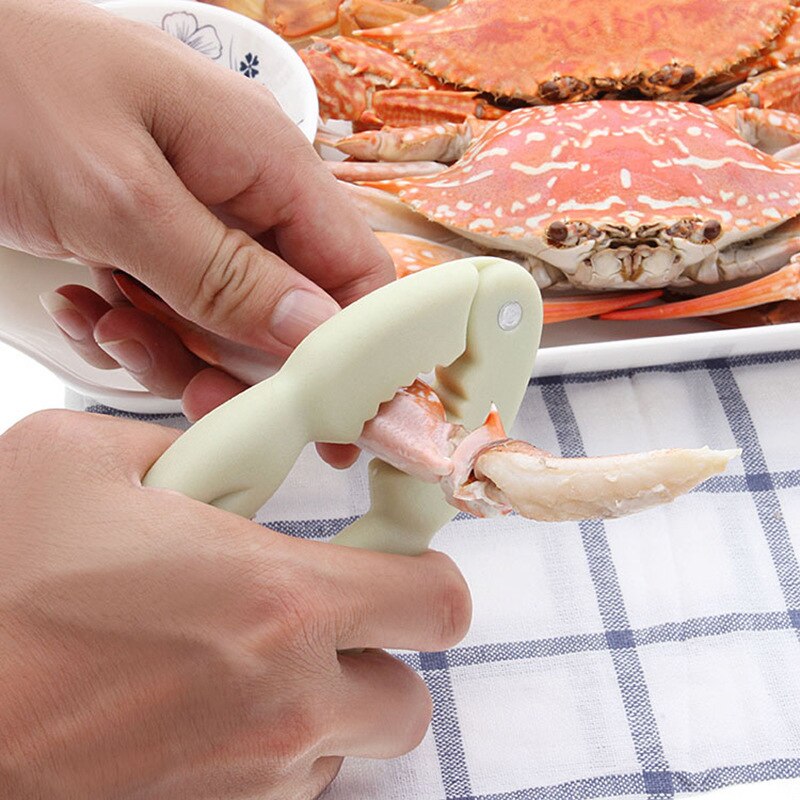 Creatieve Moer Opener Walnoot Clip Huishouden Krab Eten Tool Krab Clip Sheller Keuken Crab Claw Tool Oyster Opener Mes Set