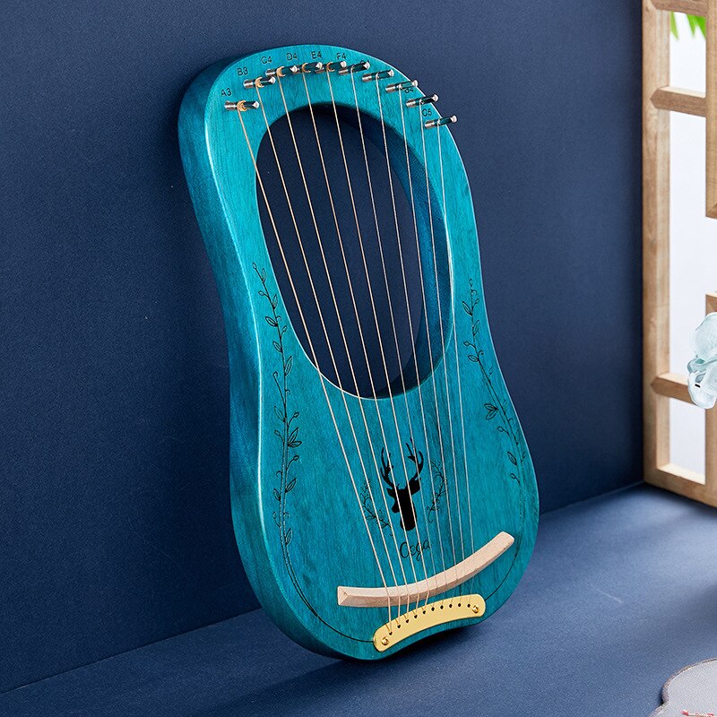 16-string lyre harp portable lyre19-string small lyre beginner KongHou portable musical instrument