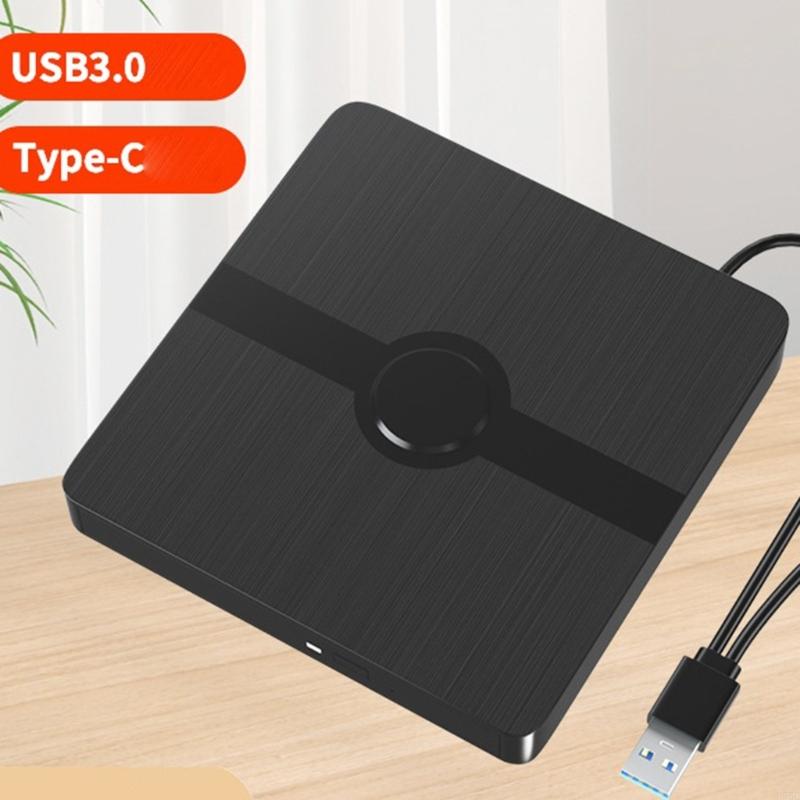 U55c interfacce usb 3.0 e tipo  c 2 , masterizzatori dvd portatili, unità ottica esterna per trasferimento dati ad alta velocità per desktop