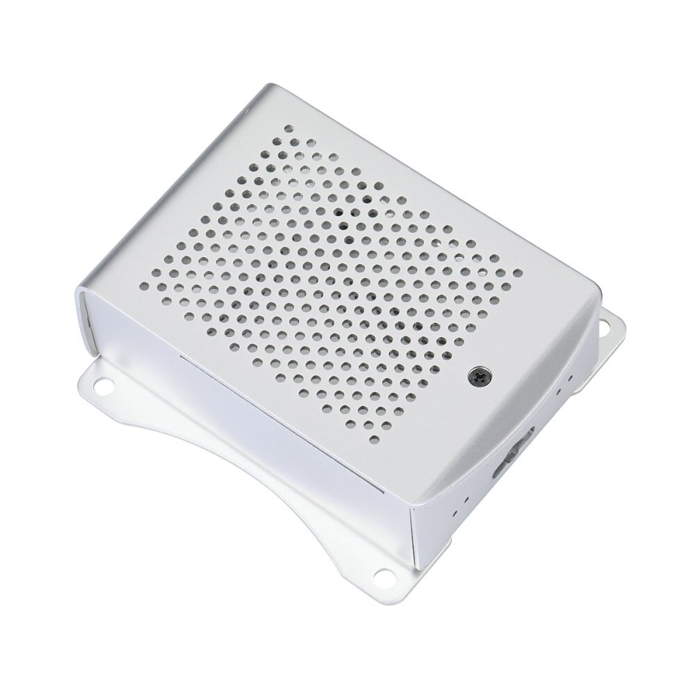 Raspberry Metal Box Raspberry Pi 3 Model B Plus Aluminum Silver Green ... – Grandado