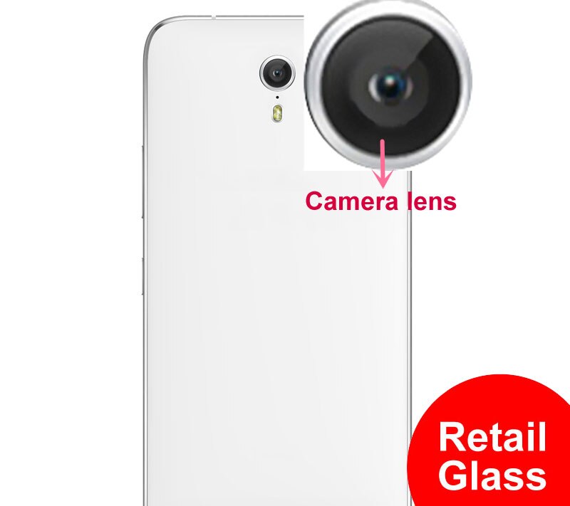 Ymitn 100% behuizing Retail Terug Achteruitrijcamera lens glas met lijmen Voor Lenovo ZUK Z1 Z1221/Z2/Z2 pro