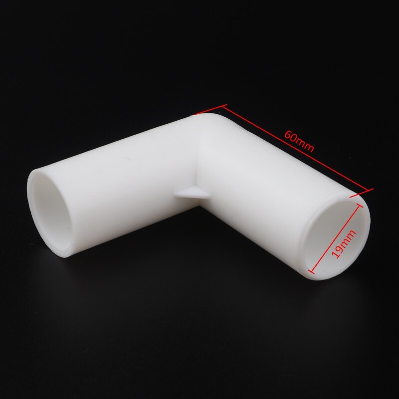 19mm 20mm PVC Straight Elbow Tee Connector Four Way Joint 90 120 135 degree PVC Pipe Adapter Wardrobe Tent Shoe Rack Fittings