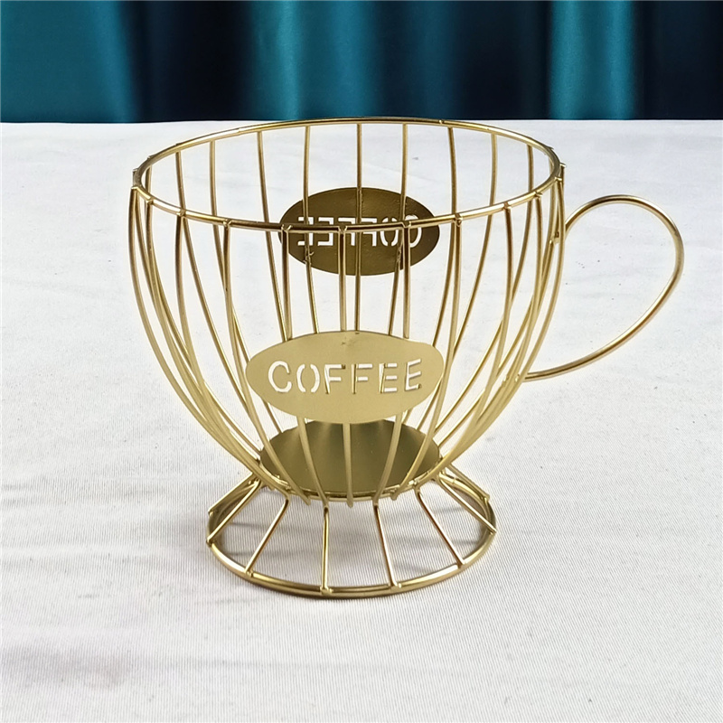 Multi-Use Nespresso Dolce Gusto Coffee Pod Storage Holder Large Capacity Iron Display Stand Coffee Capsule Storage Cup Basket: STYLE 3