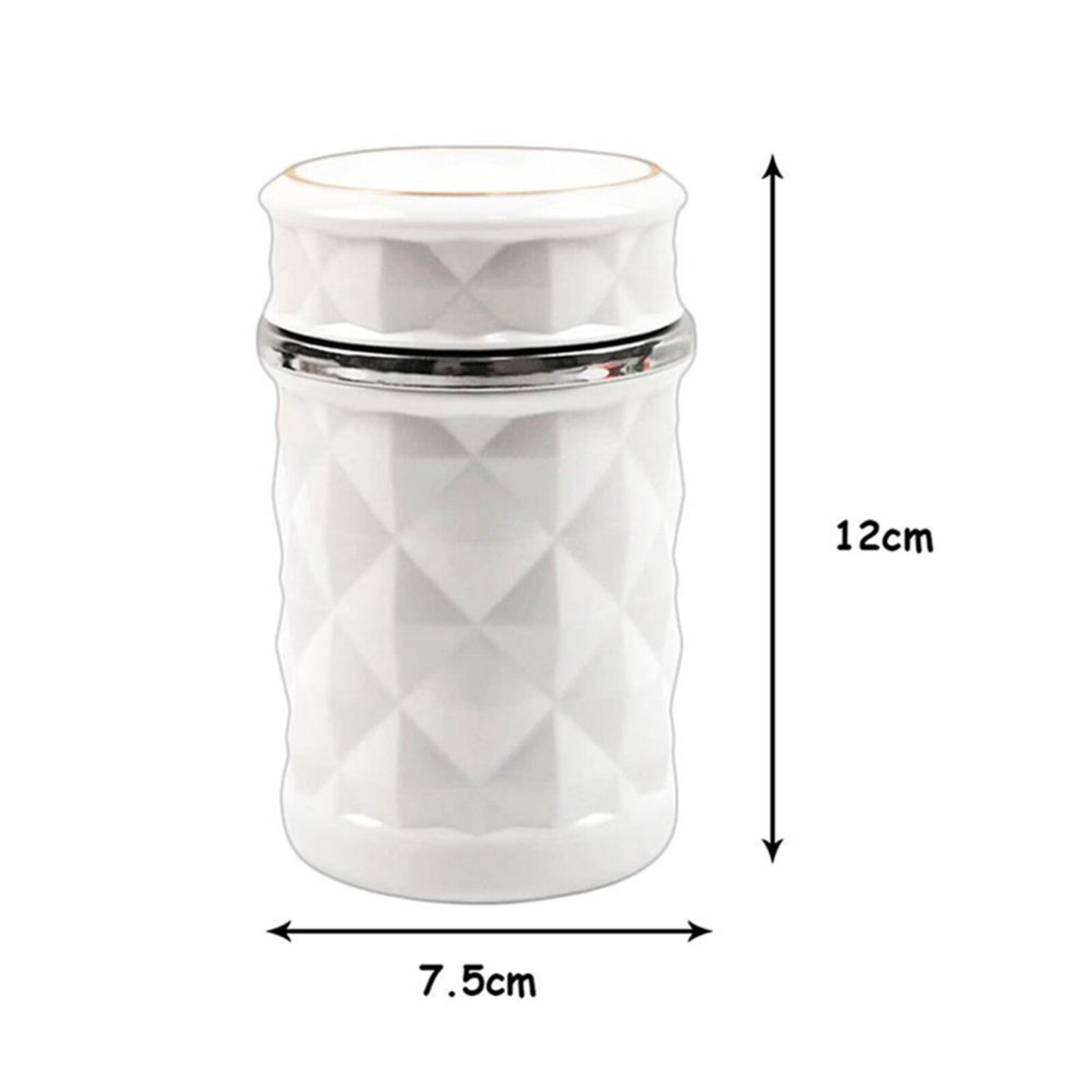 Cenicero portátil para coche, soporte de cilindro con indicador LED, suministros para coche, Universal, accesorios de estilismo para coche, Interior, 1 ud.
