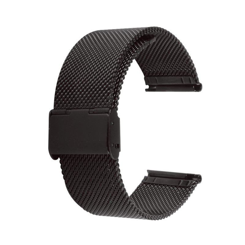For Amazfit Bip Lite Bip 20mm Smart Watch Nylon Woven Silicone Strap Replace Band Bracelet 20mm: Mesh Woven Black