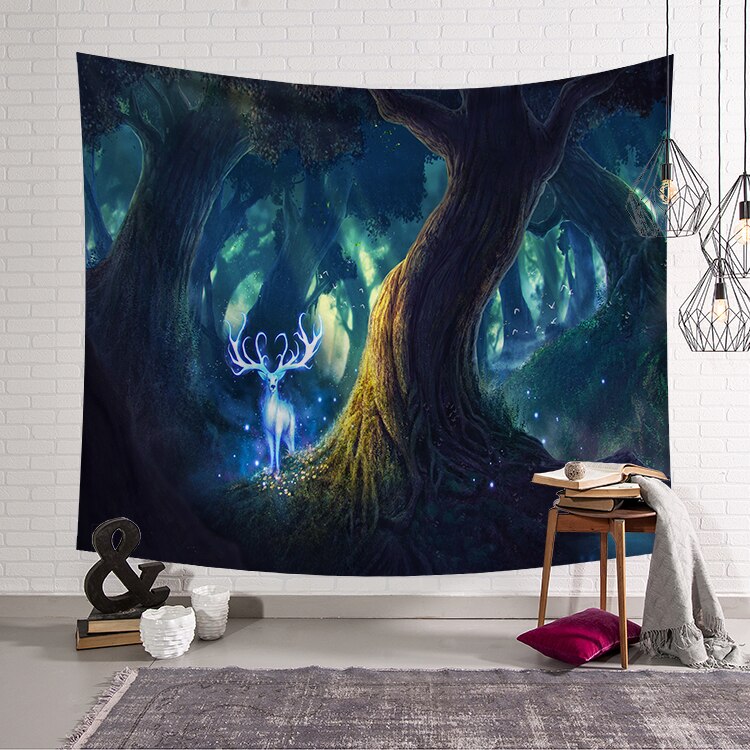 Heimtextilien Schleif Tapisserie 95x73cm Indische Mandala Wandbehang Tisch Tuch Tür Vorhang Handgemachte Wohnheim Dekor Kunst wandteppich: D1