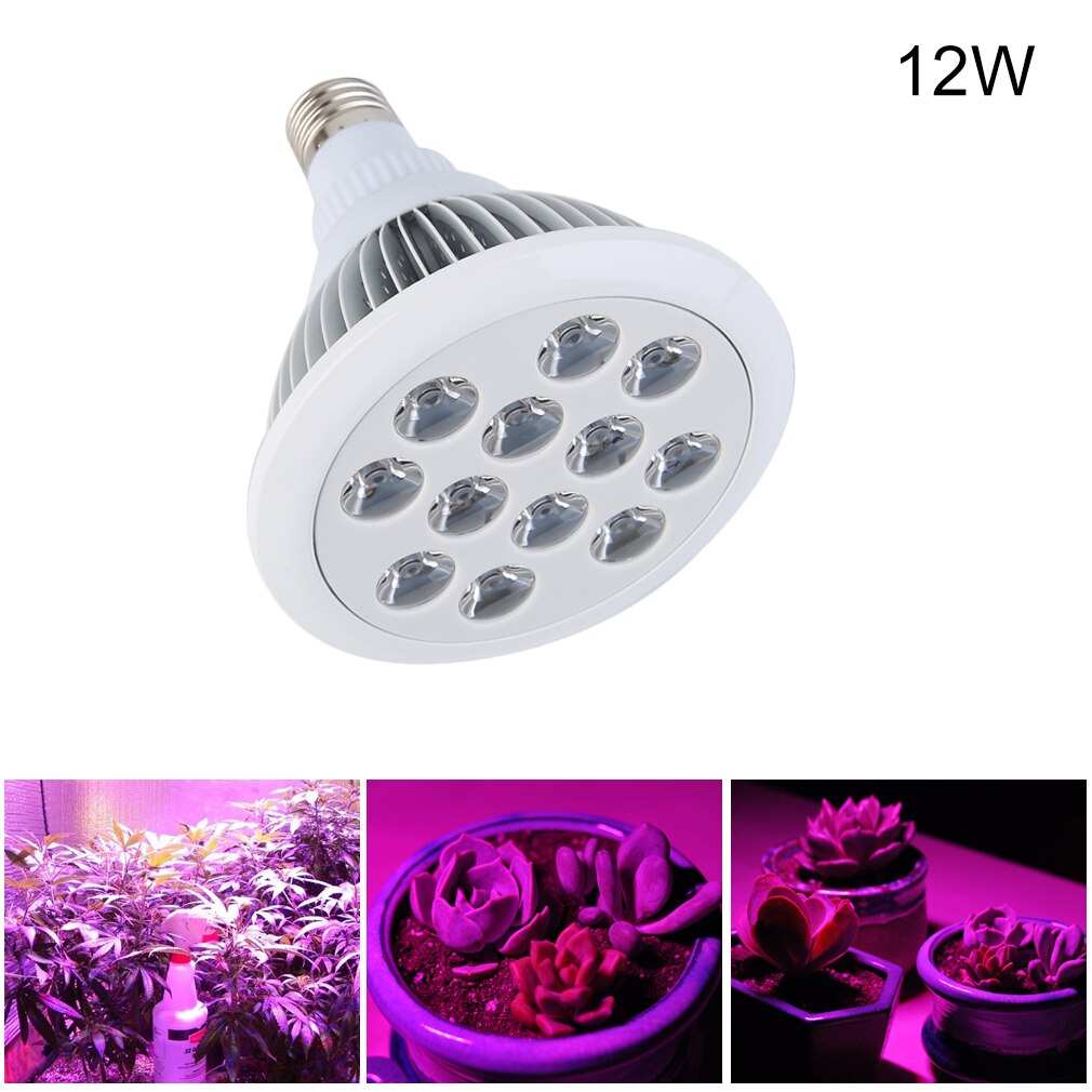 Icoco 12W Led Plant Groeien Licht 85-265V Led Verlichting Led Planten Groeien Lamp Voor Hydrocultuur Bloemen planten Groenten