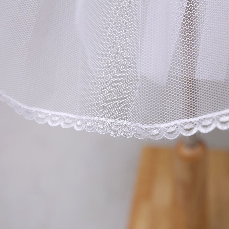 Newly Bridesmaid Kids Girls Hoopless Petticoat Skirt Wedding Children Princess Underskirt Skirts FIF66