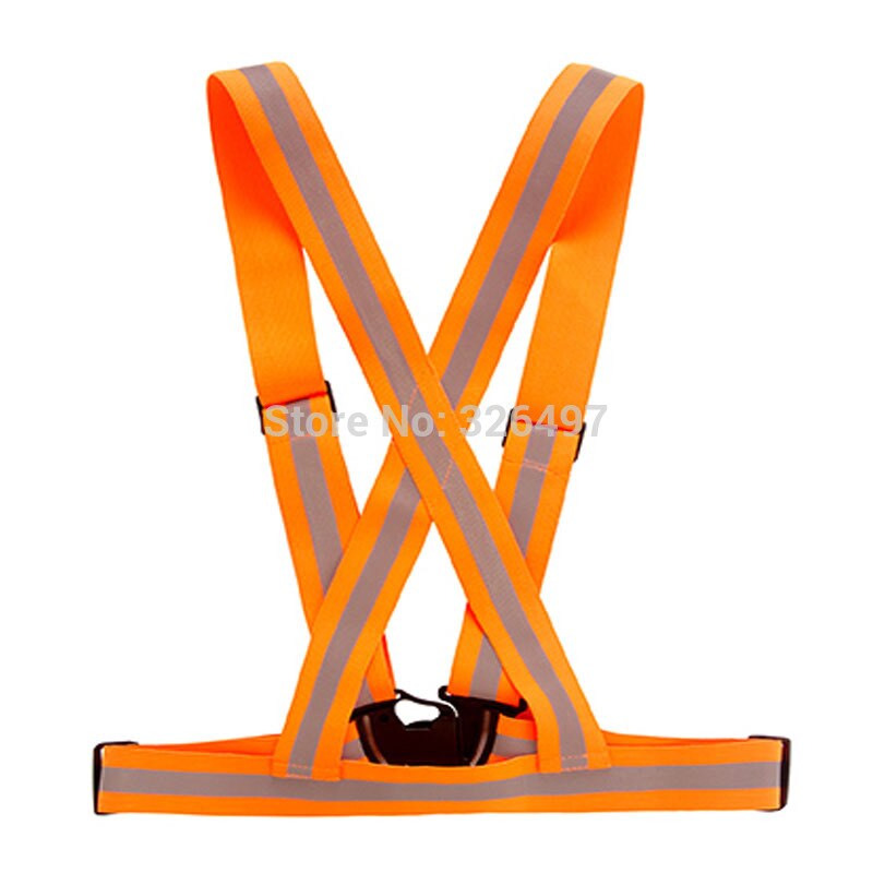 Reflective Safety Vest Strips for Construction Traffic Warehouse Visibility Security Jacket Reflective Strips Work Wear Uniforms