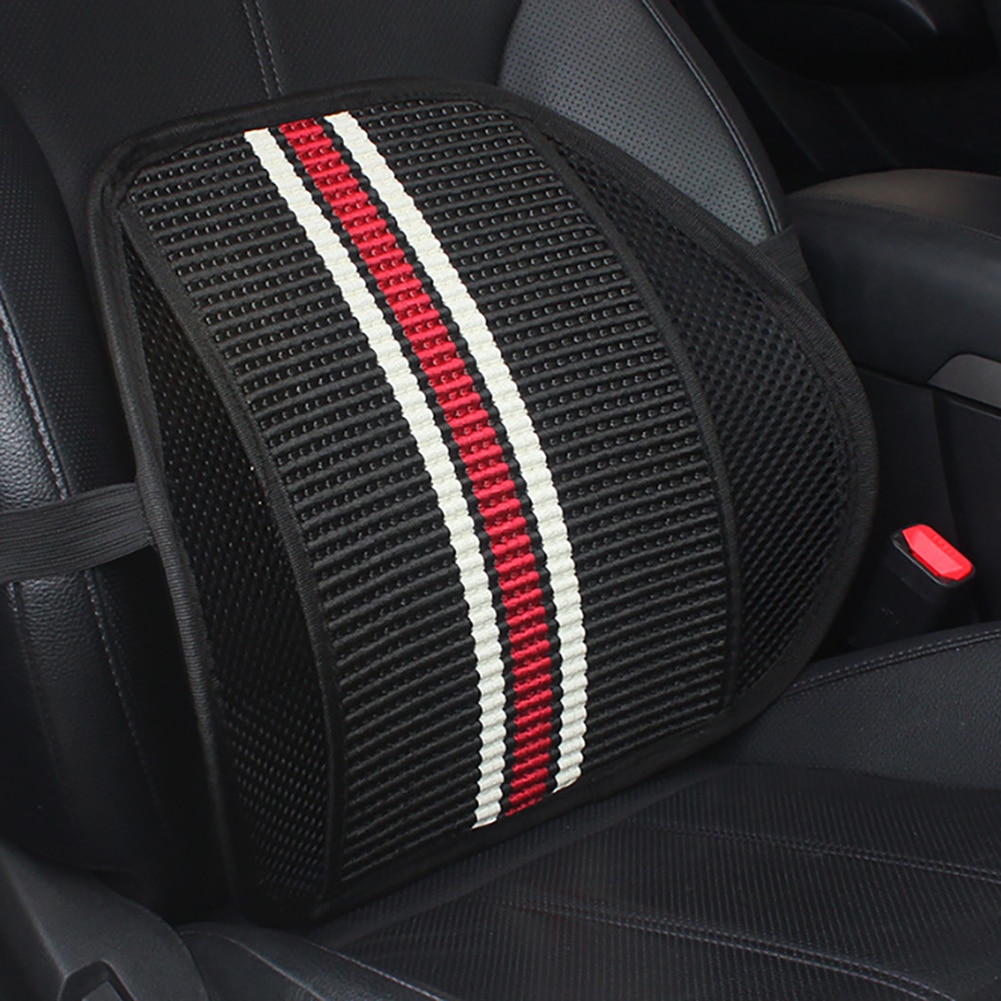 Lumbar Support with Double-Layer Mesh Back Support Cushion for Car Office Home Seat Office Chair Lumbar Back Support
