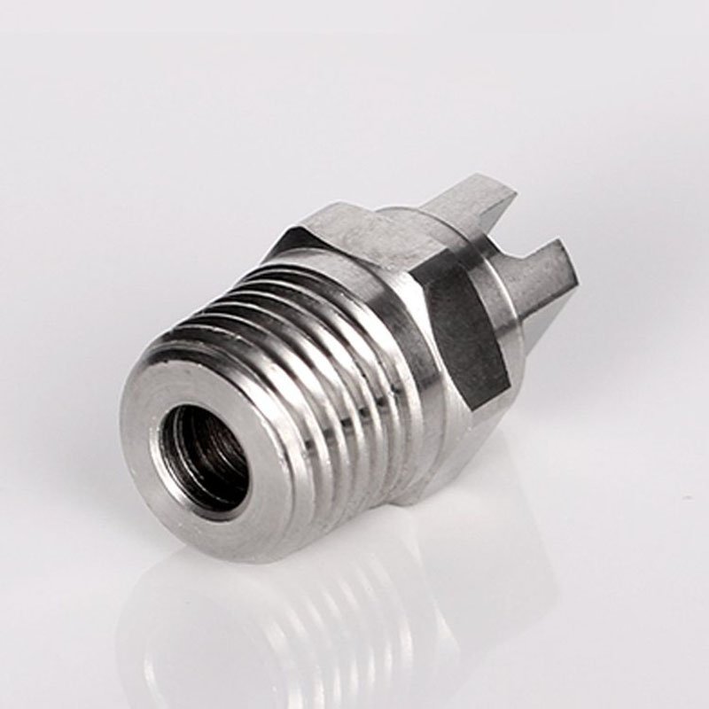 1/4 hvv slagvaste standaard roestvrijstalen veejet vlakstraalsproeiers voor water