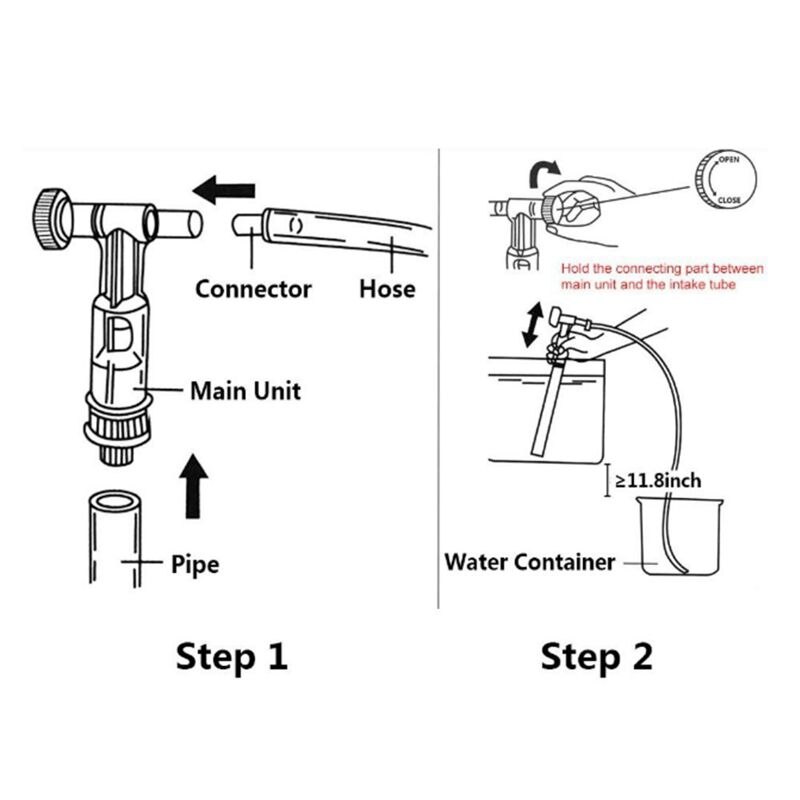 Akvarium fisketank rensesett, rense grus filter pumpe, akvarium grus vakuum sifon sandrenser