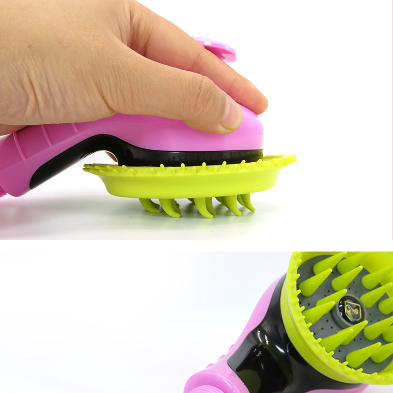 Huisdier Douchekop Bad Borstel Honden Katten Douche Kam Huisdier Wassen Supply Accessoires Sprinkler Dier Hond Wassen Massage Douche