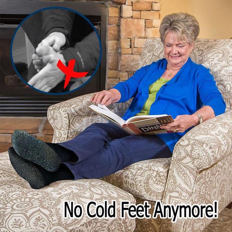 35 Below Socks Keep Your Feet Warm and Dry As Seen On TV Aluminized Fibers Men 1-3 Pairs