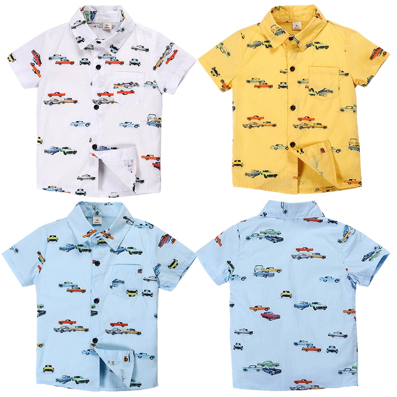 Chemise à Graffiti d'été pour enfants, vêtements pour mère et bébé, chemise blanche, à la ,