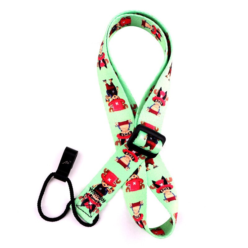 Correa de ukelele de estilo étnico ajustable, cinturón de guitarra resistente, cinta impresa, Clip-on, instrumento Musical, accesorio de guitarra: type4