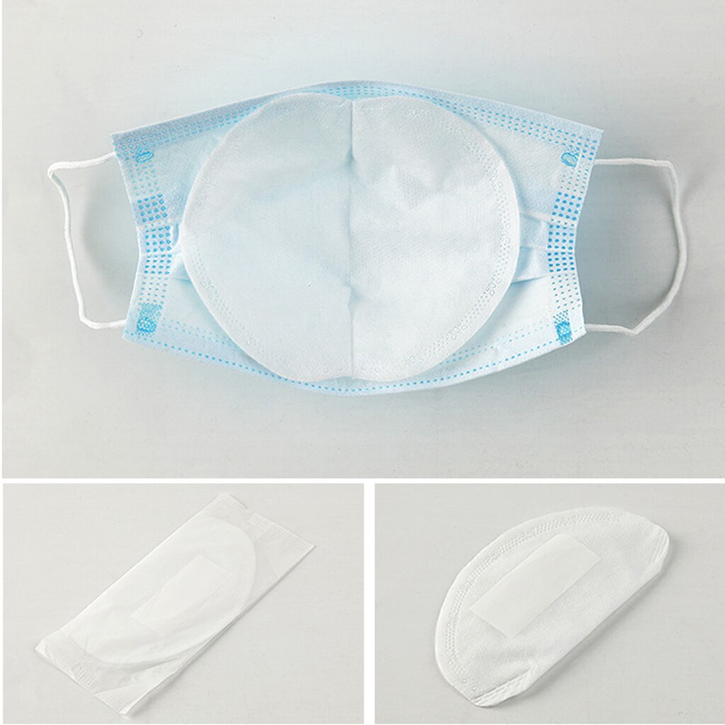 50 stücke 3 Schichten Maske Ersatz Pad Masken Dichtung Liner Einfügen Pads für Einweg Staub Filter ffp2 ffp3 N95 Sicherheit maske
