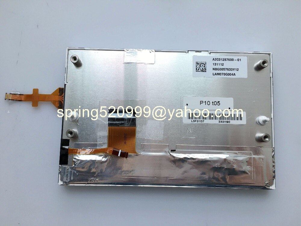 Panneau tactile de Peugeot 208 Citroen | Écran LCD de 7 pouces, avec écran tactile, pour Peugeot citroën voiture, moniteurs GPS