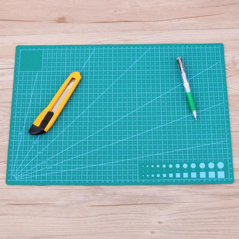 A5/A3 PVC Paper Cutting Mat Board DIY Patchwork Mat Pad Self-healing Leather Cutting Mat For Writing Drawing Desktop Protector