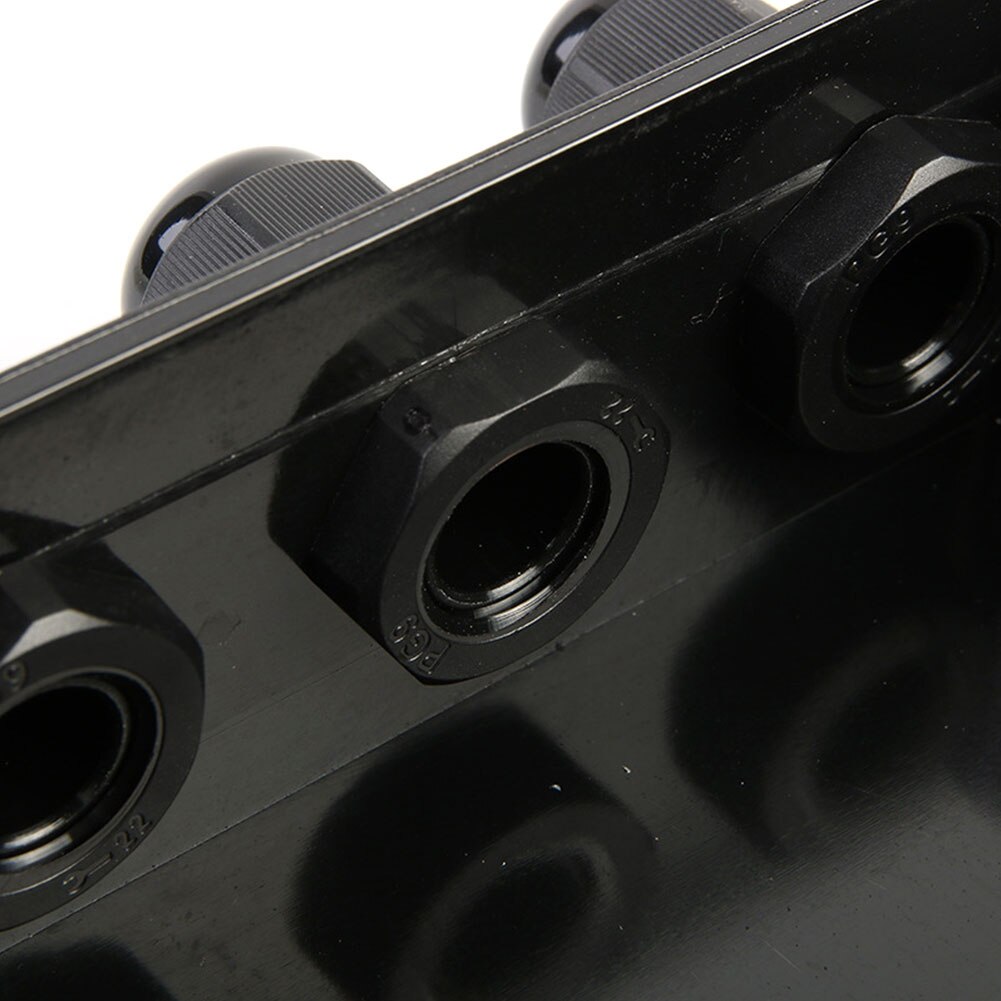 Outdoor Cable Connector Shell Junction Box Electrical Flame Retardant Home 3 Way Easy Install Wire Enclosure IP68 Waterproof