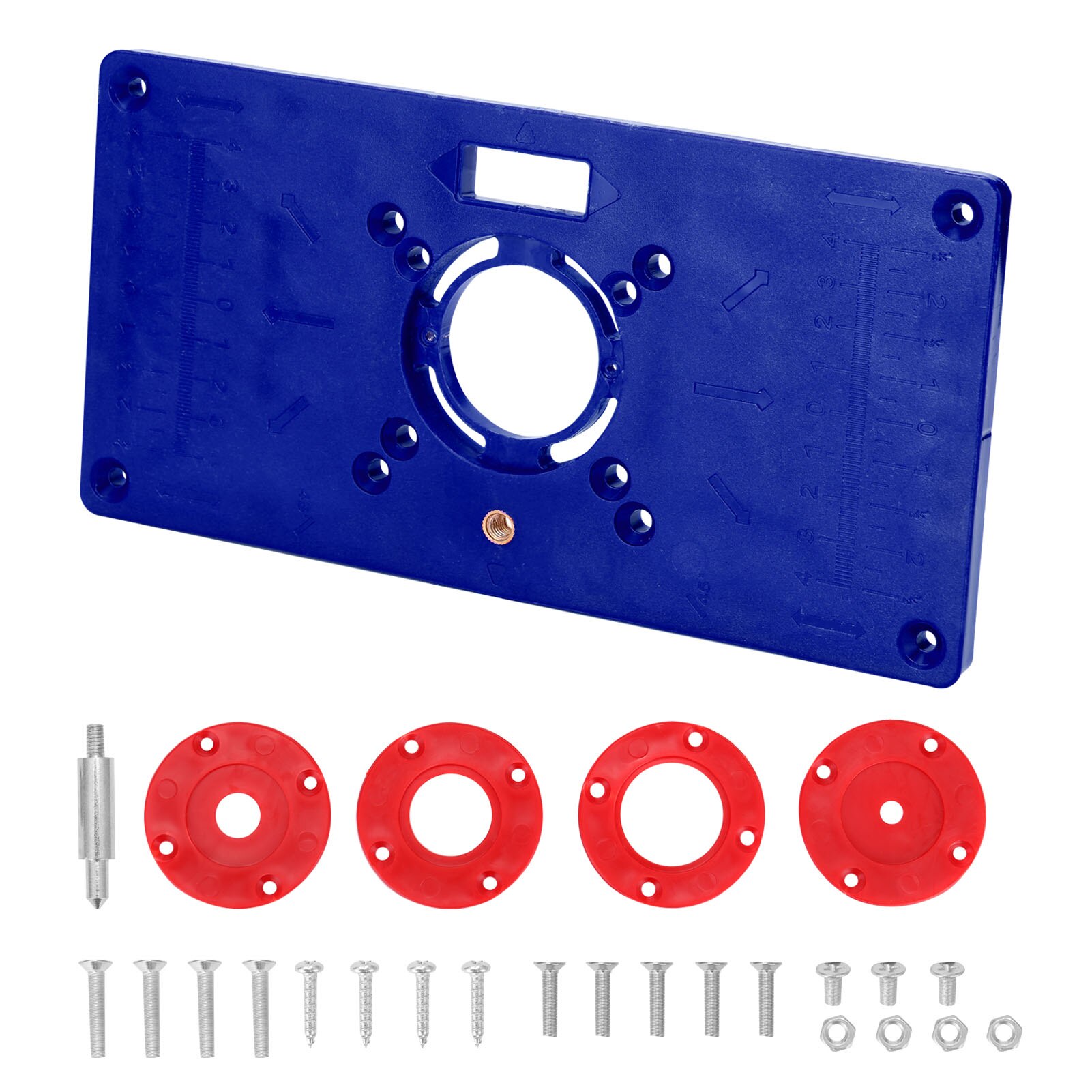 Routerouter Table Plate Trimming Machine Engraving Router Board Engraving Flip Board Router Table Insert Board workbench: TYPE 2
