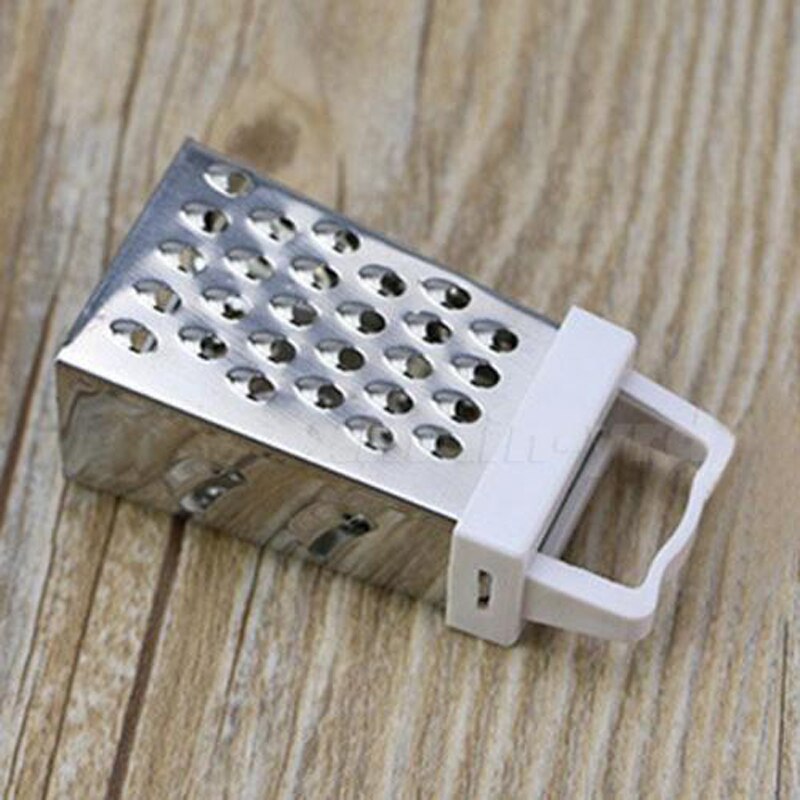 Stainless Steel 4 Sided Grater Cheese, Potatoes, Carrots Medium Coarse S